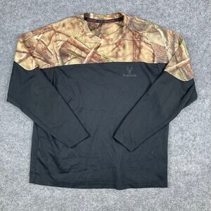 Huntworth T-Shirt Mens L Camo Long Sleeve Performance Hunting Outdoor